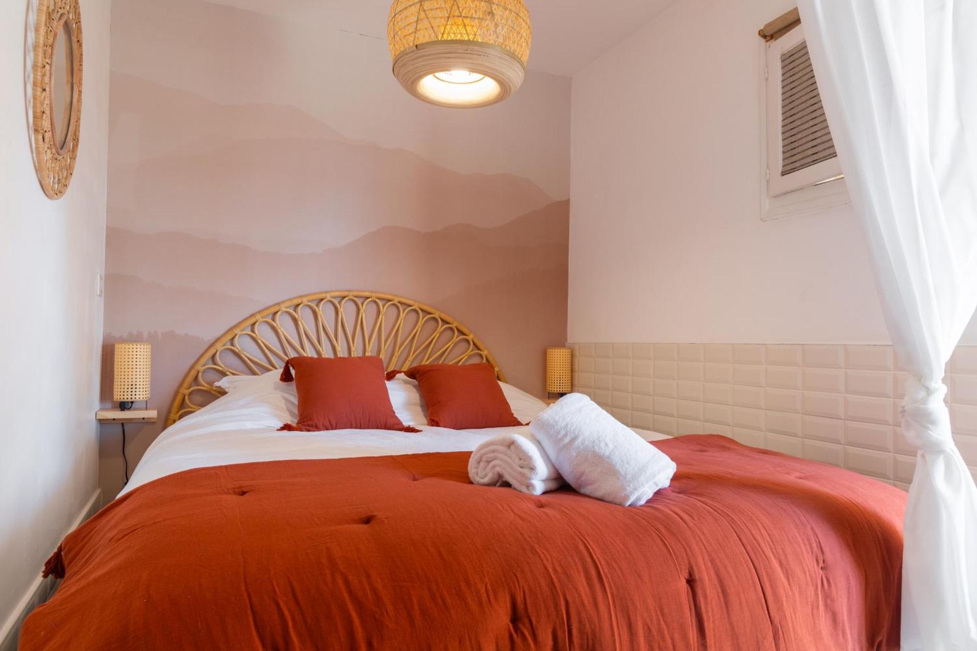 Appart Cosy, Piscine, Clim, Parking Prive - Proche Plage - Arrivee Autonome - Lit Queen Size La Seyne-sur-Mer Exterior foto